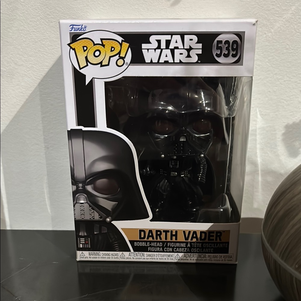 Funko Pop! Star Wars Darth Vader Action Figure - Black